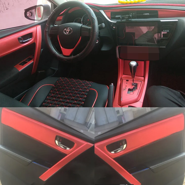 Для Защитные чехлы для сидений сшитые специально Toyota Corolla 2014 2018 внутренний