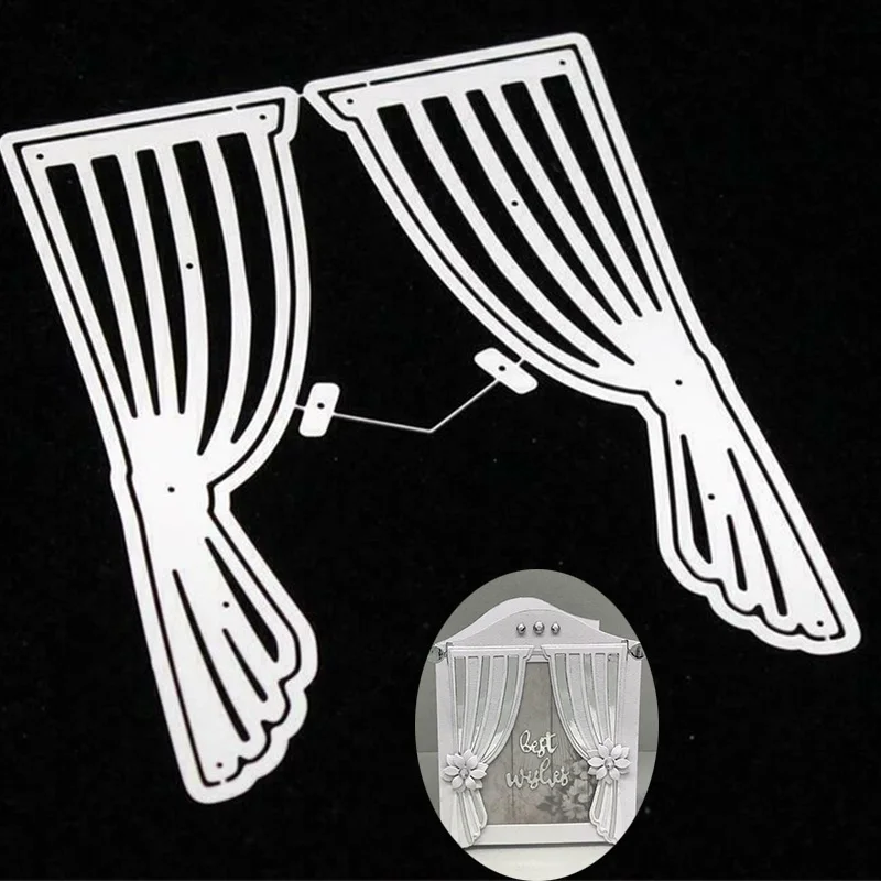 Штамповочные занавески сделай сам трафареты для резки металла скрапбукинга