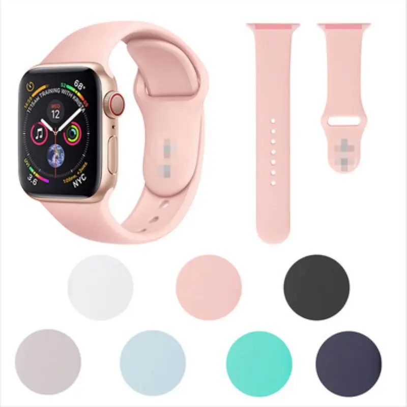Силиконовый ремешок для часов Apple Watch Iwatch1/2/3 подходит APPLE 4 S новый стиль |