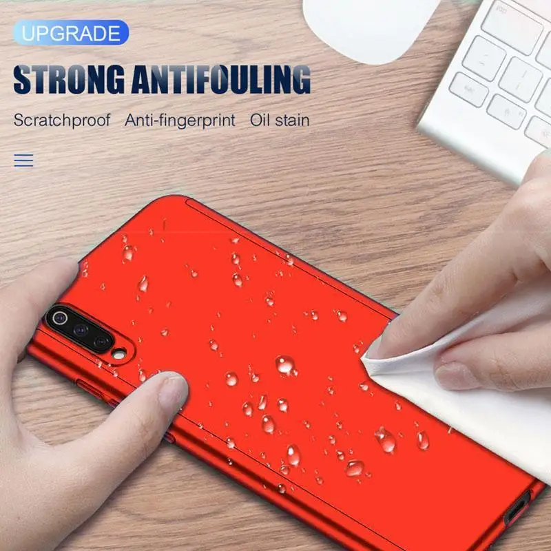 Защитный чехол для Xiaomi Redmi Note 8 Pro жесткий из поликарбоната 8A стекло 8t | Мобильные