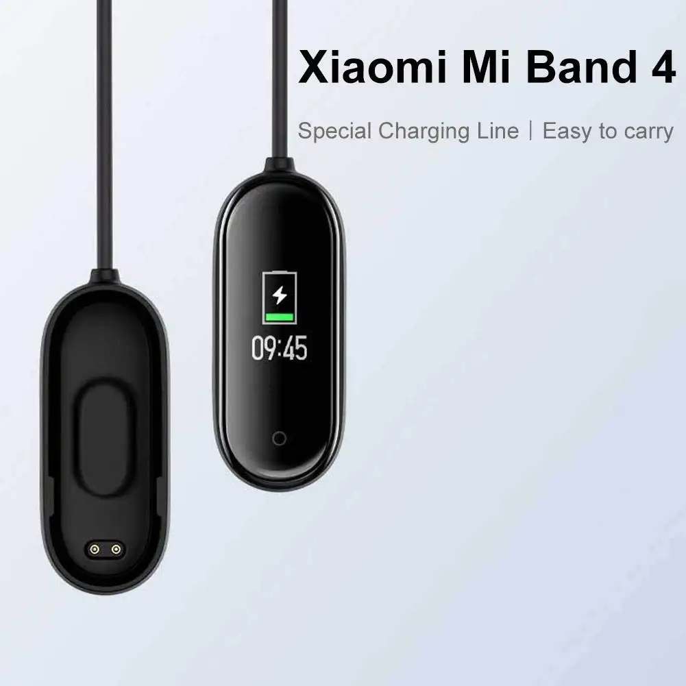 20/100 см зарядка через usb подставка с зарядным устройством для Xiaomi Mi группа 4 Замена шнур Зарядное устройство Мощность адаптер Прямая