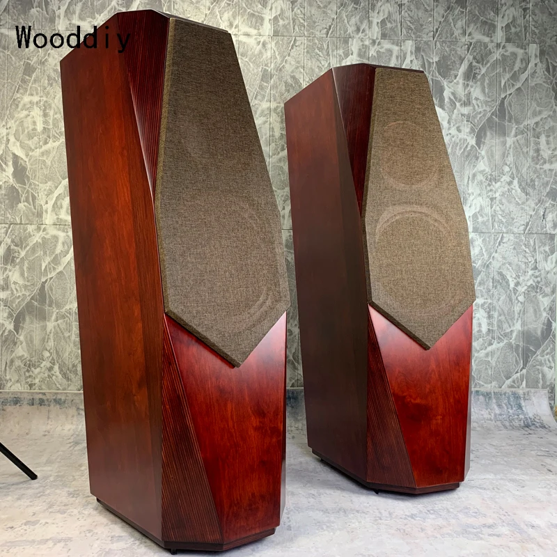 Деревянный персонализированный 8/10/12 дюймовый Hifi DIY березовый фанерный динамик