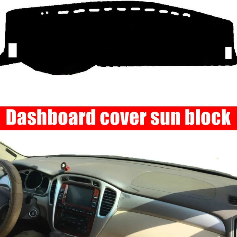 

Car Dashboard Cover Dash Mat For Toyota Highlander 1st Gen XU20 2001 2002 2003 2004 2005 2006 2007 Auto Sun Shade Mat Pad Carpet