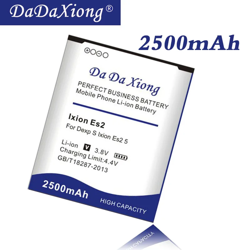 

Original DaDaXiong 2500mAh E2 For DEXP Ixion 5" ES2 Cell Phone Battery