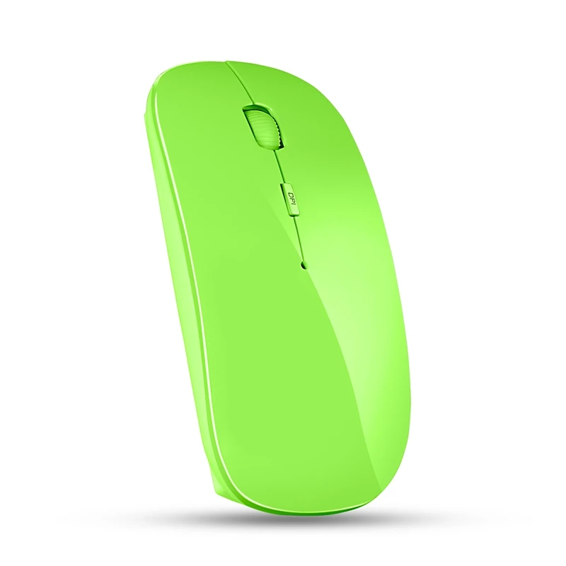 

Wireless Mouse Wholesale Ultra-thin Optical Mouse Gift Tecnologia Gaming Accessories Use battery