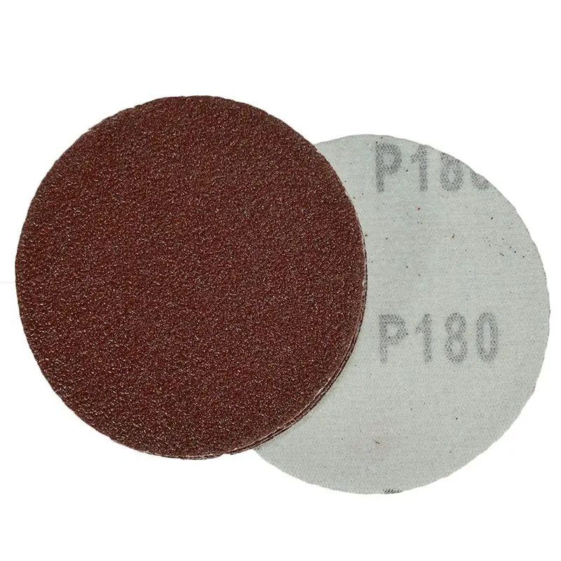 

100x Hook And Loop DA Sanding Grinding Abrasive Pad Mixed Grit 3inch 75mm