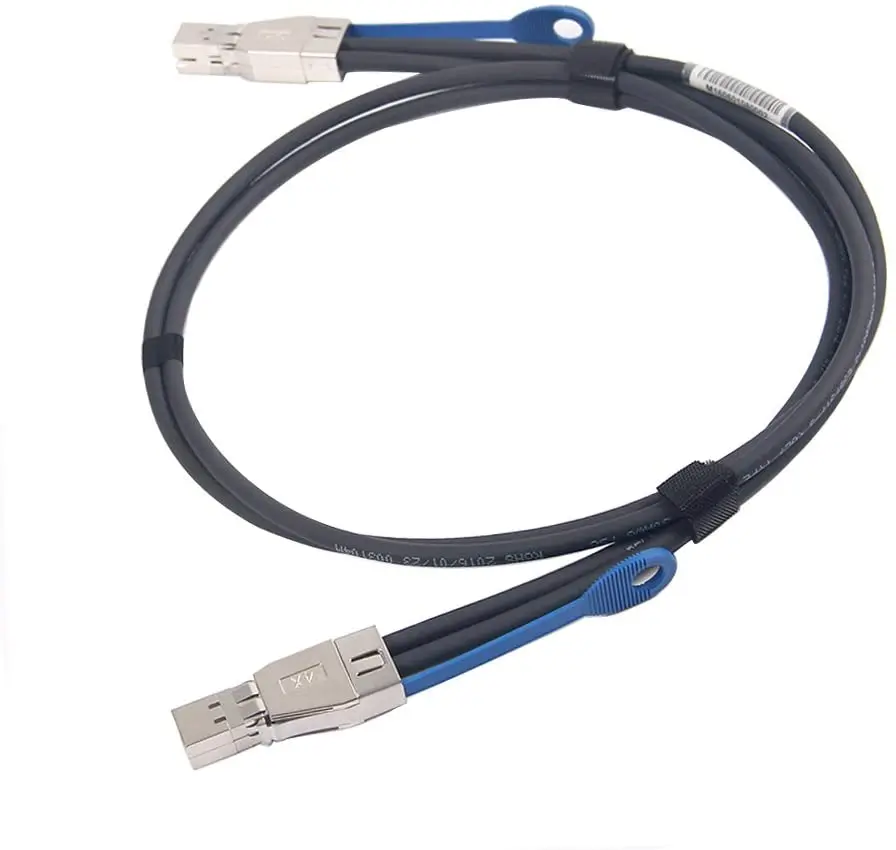 12G External Mini SAS HD SFF-8644 to SFF-8644 Cable, 3-m(10ft)