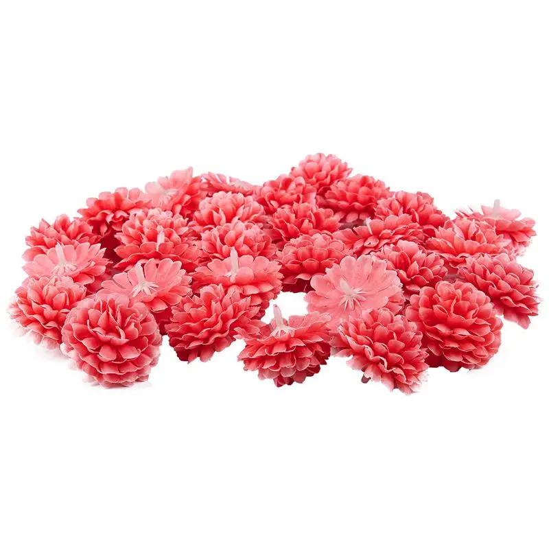 30pcs Daisy Artificial Fake flower Silk Spherical Heads Bulk Wedding Party Decor | Дом и сад