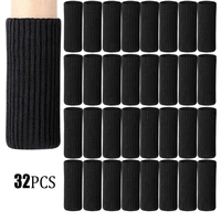 32 packs chair leg socks knitted furniture socks leg floor protectors furniture table feet covers for moving easily