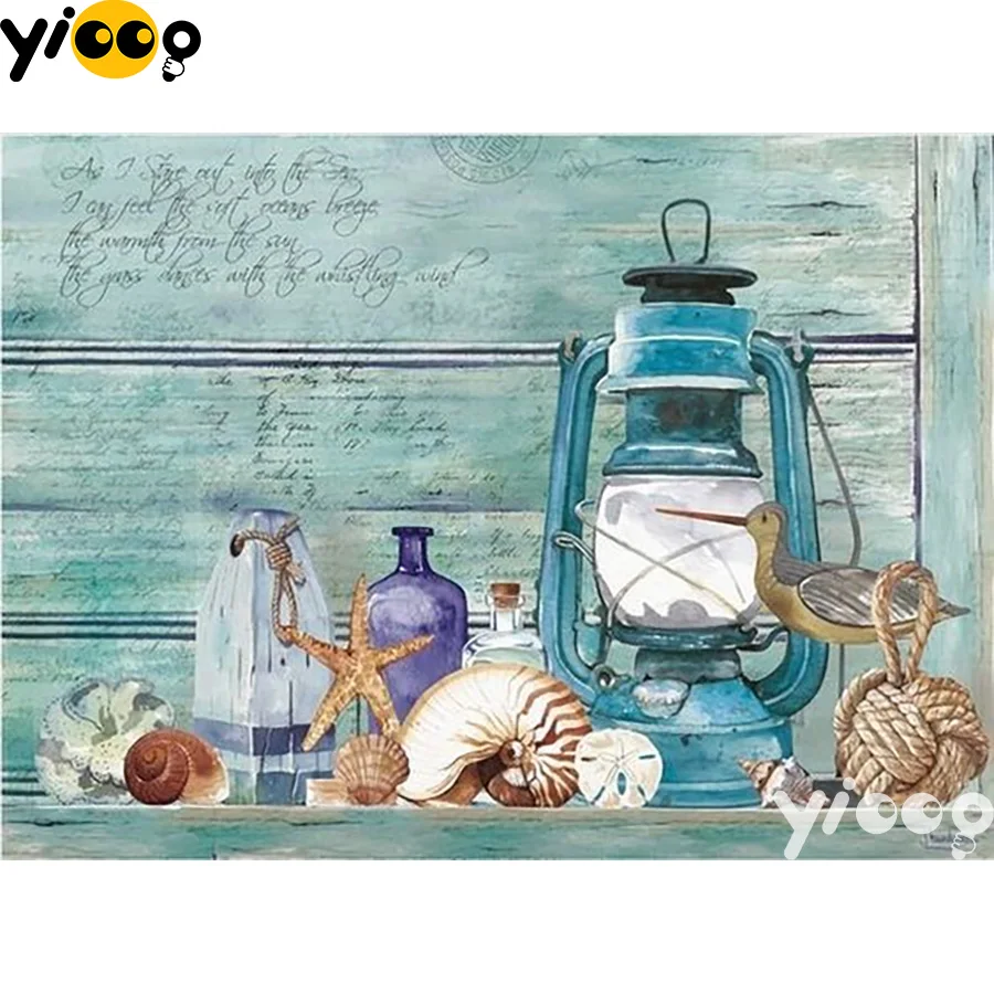 

5D DIY Diamond painting Full Square/Round diamond embroidery beach shell Cross Stitch Rhinestone Mosaic Decoration Gift BX0228