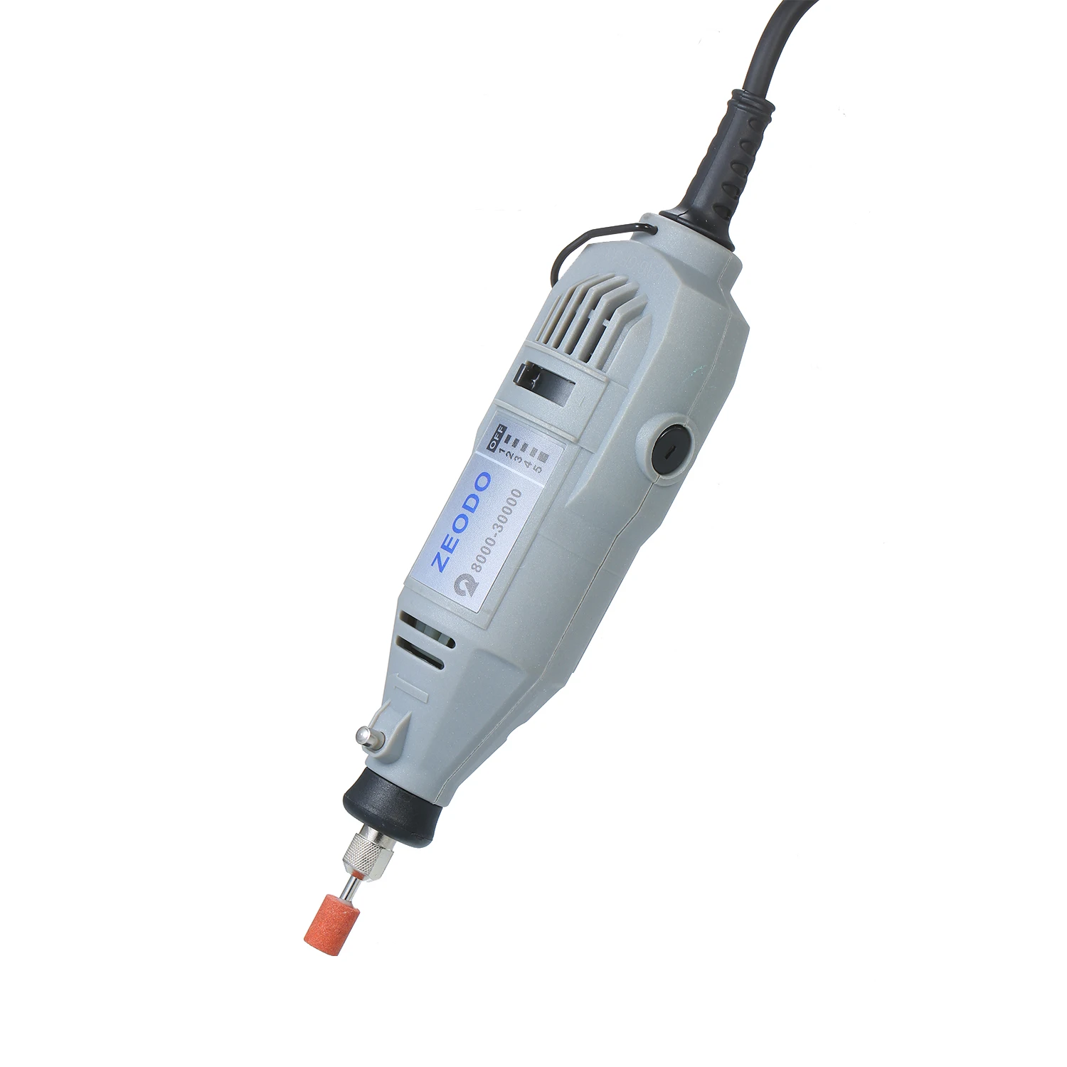 

220V Electric Grinder Set 8000-30000rpm Power Rotary Tool Kit with 2 Grinding Stone Bits for Polishing Grinder Sanding Engraving