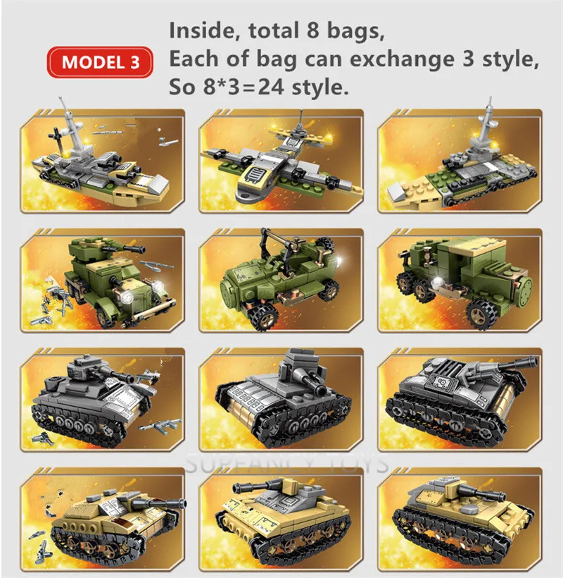 

1061Pcs Military Technic Iron Empire Tank LegoINGs Building Blocks Sets Weapon War Chariot Creator Army WW2 Soldiers Bricks Toys