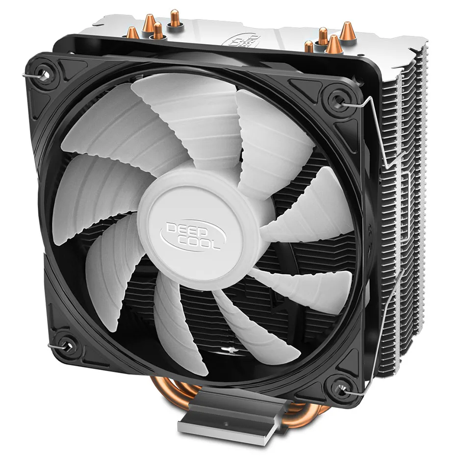 

Deepcool CPU cooler 4 Copper Heatpipes for Intel 775 115X AMD AM3 AM4 CPU radiator 12cm LED Blu-ray PC cooling CPU quiet fan