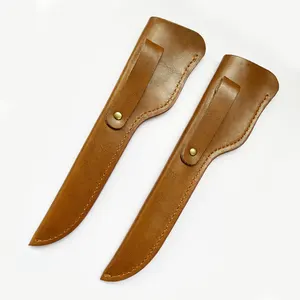 1 шт. ножны из первого слоя воловьей кожи для ножа Чехол для ножа обвалочный нож универсальный длинный нож Обложка кухонные ножи запчасти