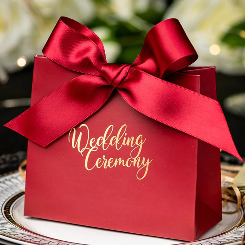 Упаковочная Подарочная коробка пакет из крафт бумаги коробки для конфет