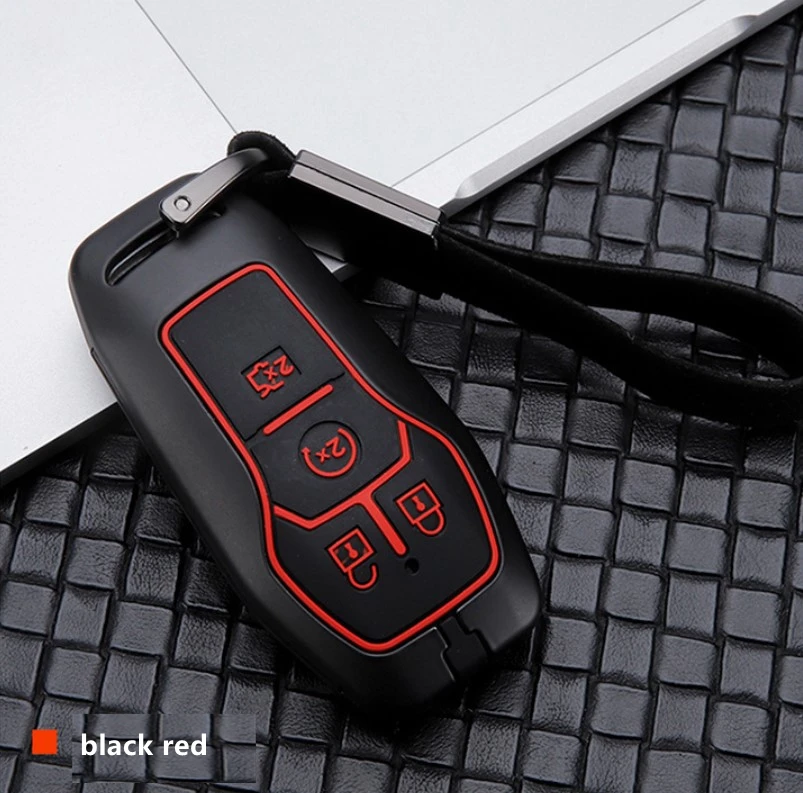 Новинка 2019 автомобильный силиконовый и металлический чехол для ключей карманная