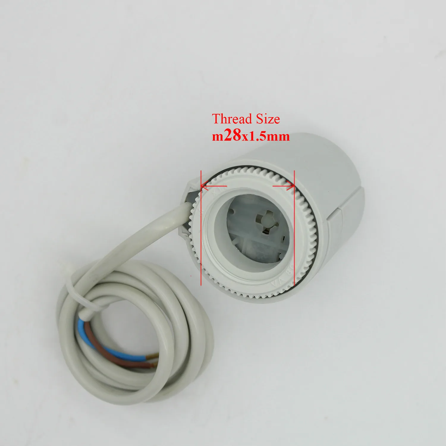 Нормально закрытый электрический тепловой привод для водяных клапанов или