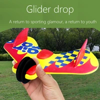 new inertial plane model outdoor toys multi styles eva aircraft airplane made of plastic hand launch throwing glider kids toy