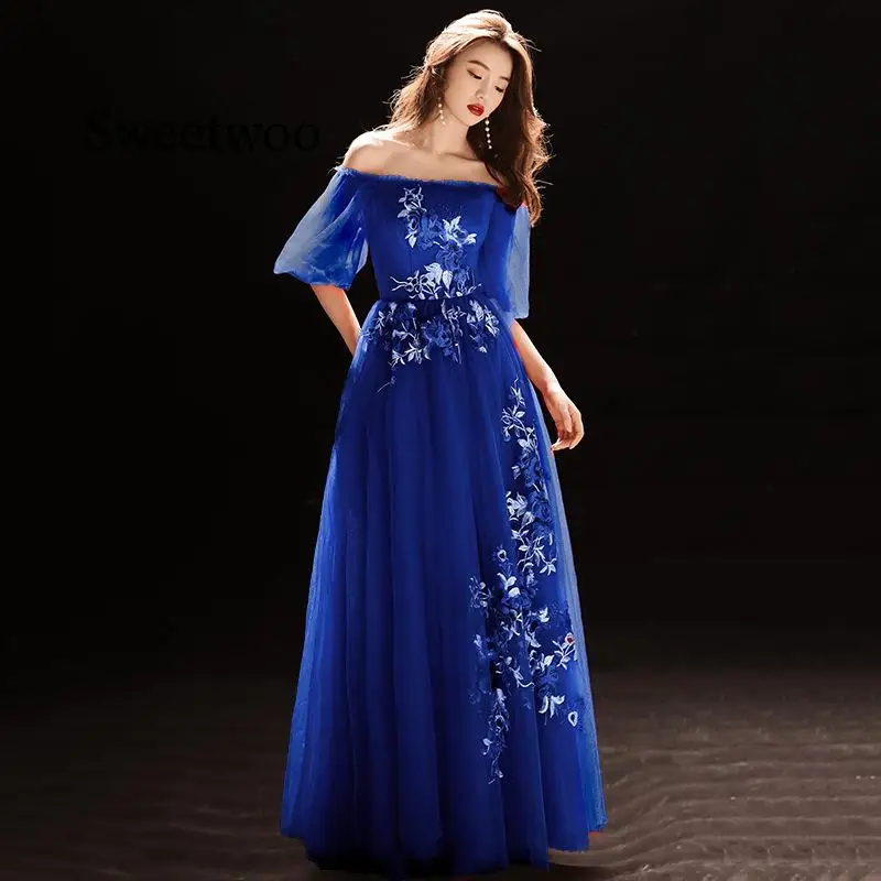 Платье-макси с вырезом лодочкой вечернее платье знаменитости элегантное