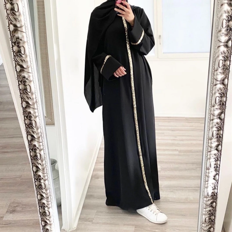 Рамадан, Дубай, Абая, джилбаб, мусульманское длинное платье, ИД Мубарак, женщины платья Хиджаб, исламский халат, Кафтан, Абая, арабские платья
