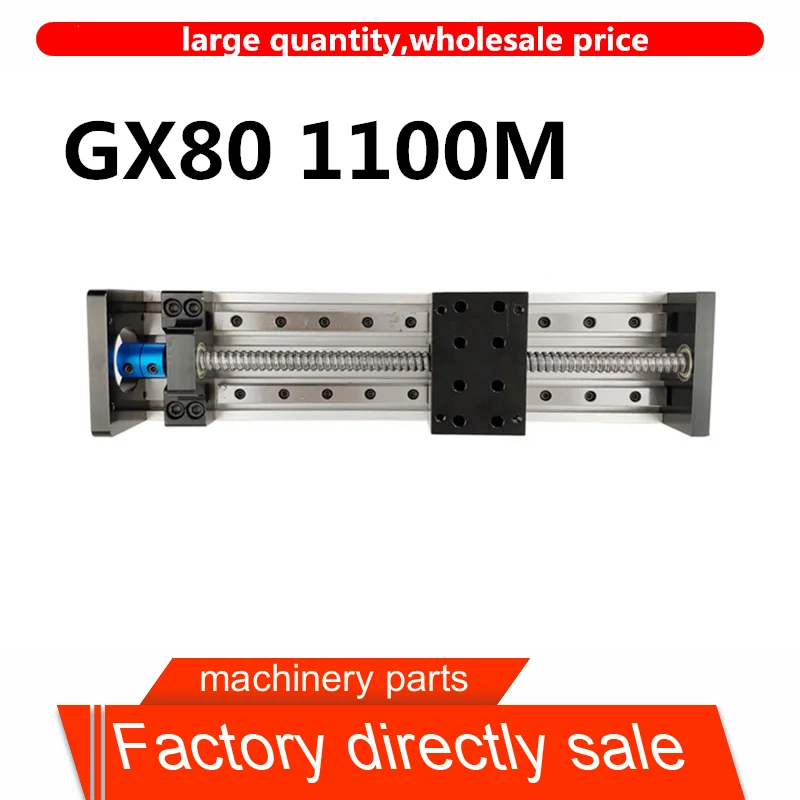

Brand direct sales GX80 ball screw linear slide module double track rail electric stepper motor slide table