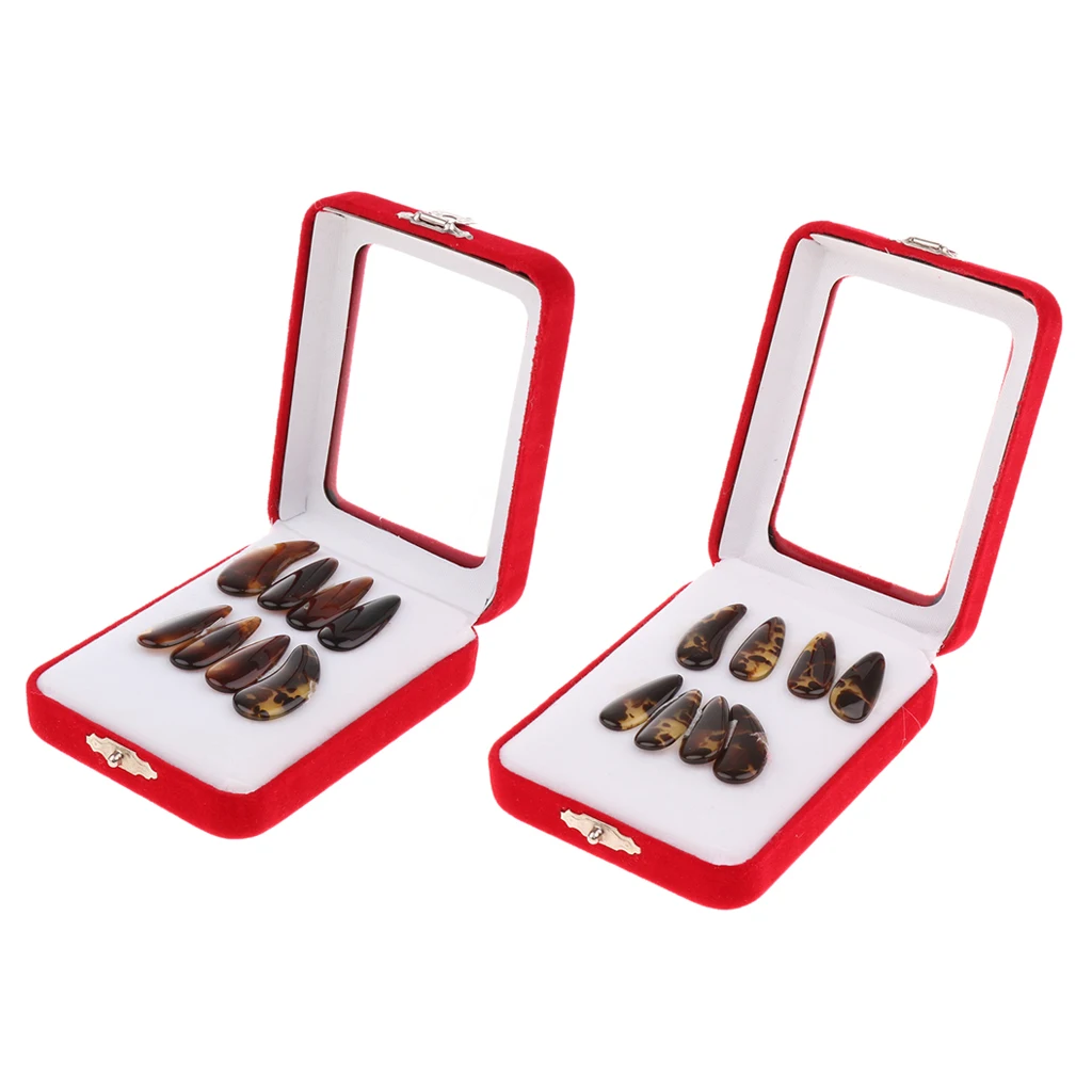2 шт guzheng Finger pick s с пазами дуги Гу Чжэн гвозди выбрать лучшие
