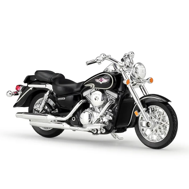Серебристый WELLY 1:18 HONDA Hornet литая под давлением модель мотоцикла из сплава игрушка для детей подарок на день рождения коллекция игрушек - Цвет: Серебристый