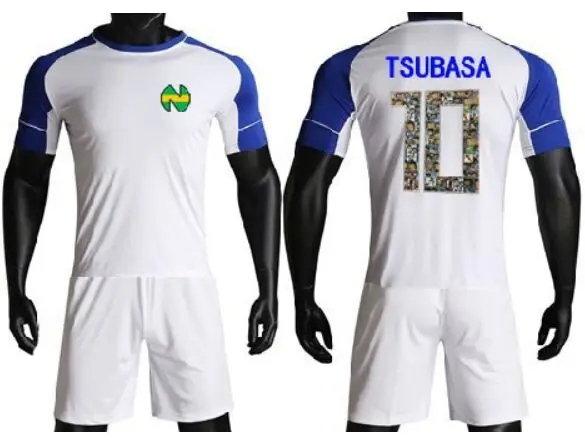 Code j Asia Kids / men size, Camisetas football japan france spain,Oliver Atom Maillot de Foot Enfant Captain Tsubasa Jersey - Цвет: Code j