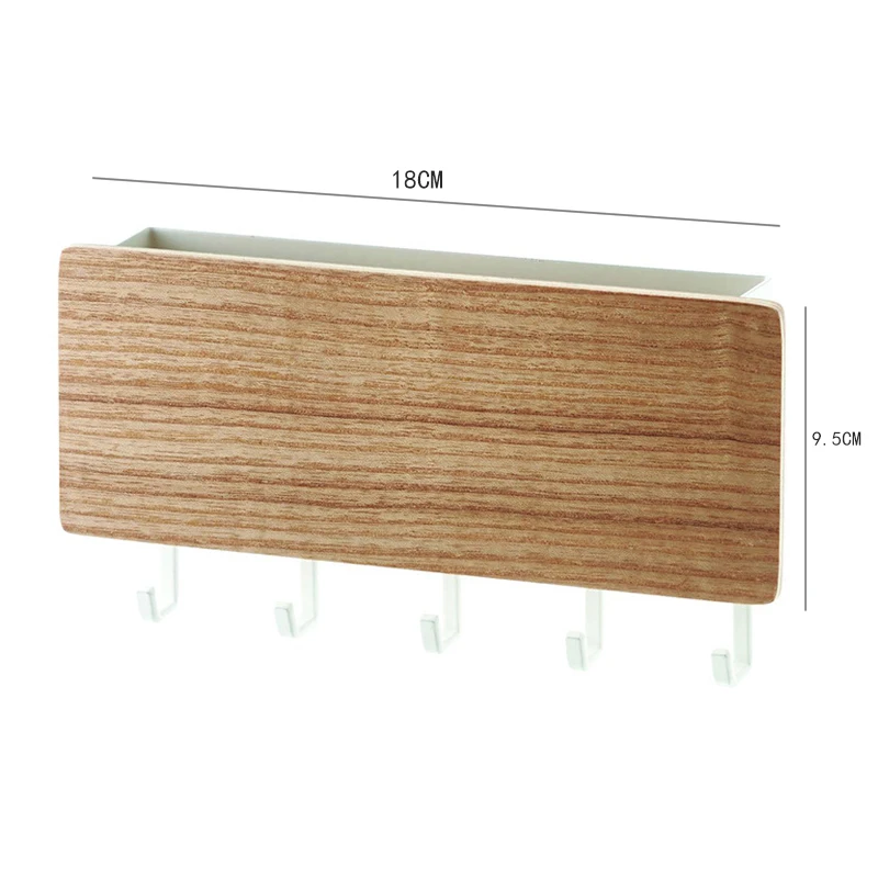 Деревянная полка-ключница навесная | Дом и сад