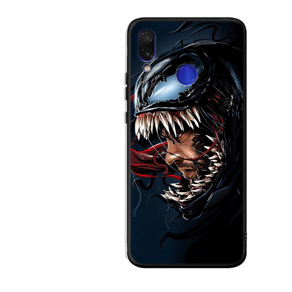 Venom чехол для Xiaomi Redmi 4x 4A Pro 5 6 7 Pro Plus Note 3 4 5 6 7 X премьер-профессионал K20 Pro Мягкая Силиконовая обложка чехол Fundas