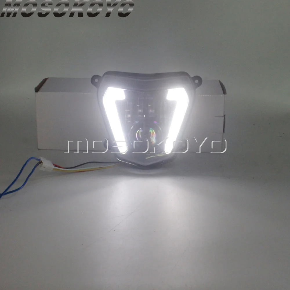 Ангельские глазки DRL светодиодный комплект для сборки фар 690 690R 2012 2019