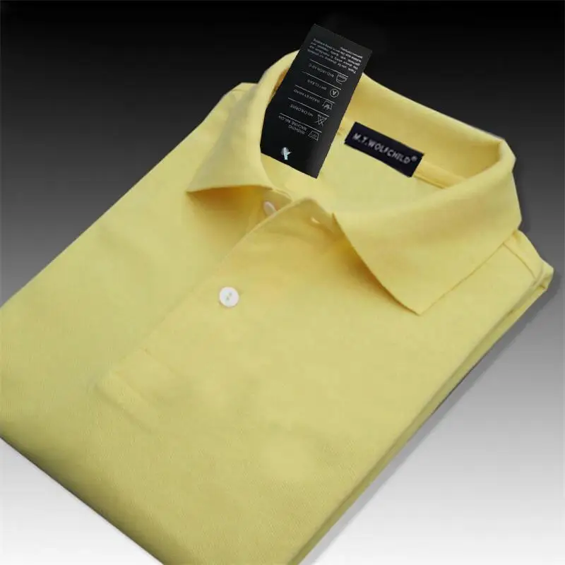 100% хлопок 2020 летние мужские футболки-поло рубашки размера плюс XS-4XL повседневные