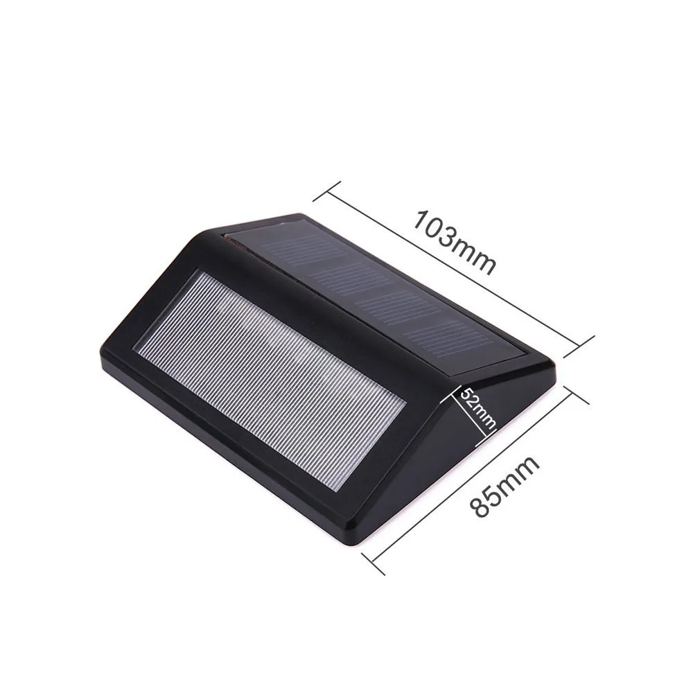 

lighting lamp LED Solar Power Light Sensor Wall Light Garden Step Stair Deck Lights Lamp Iluminacin Lmpara