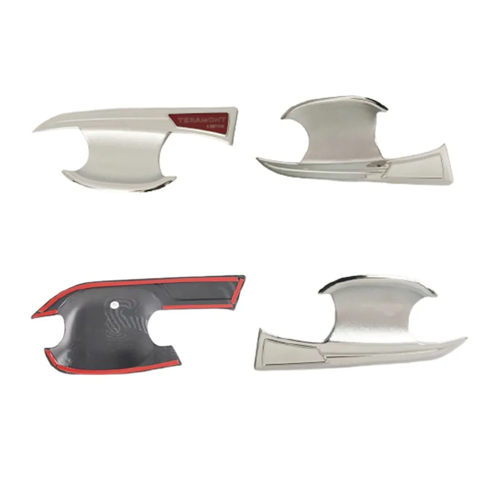 

4*door Handle Bowl Protective Cover For Atlas Teramont 2017-2021 Door Handle Protective Covering Cover Trim Car Styling