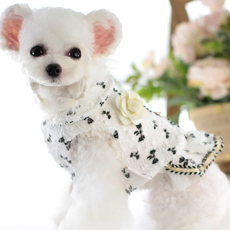 Роскошная Одежда для собак куртка одежда домашних животных зимнее пальто