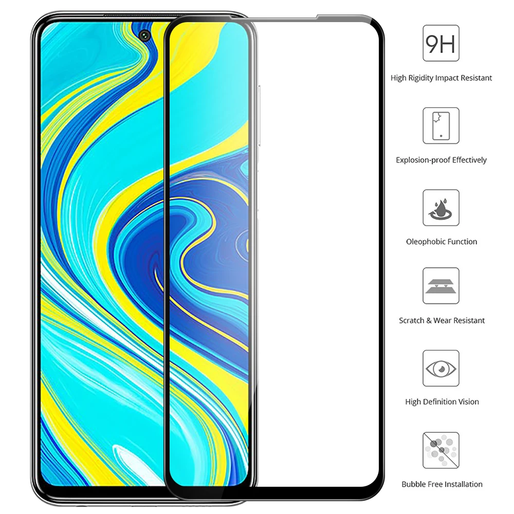 

Противофрикционное закаленное стекло для Xiaomi Redmi Note 9 Pro Max Note 9S, Защитная пленка для экрана для Redmi 9 9A 9C, Передняя пленка
