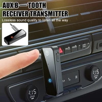 2 in 1 bluetooth compatible adapter receiver transmitter with 3 5mm aux jack hands free audio receiver for car speaker headphone