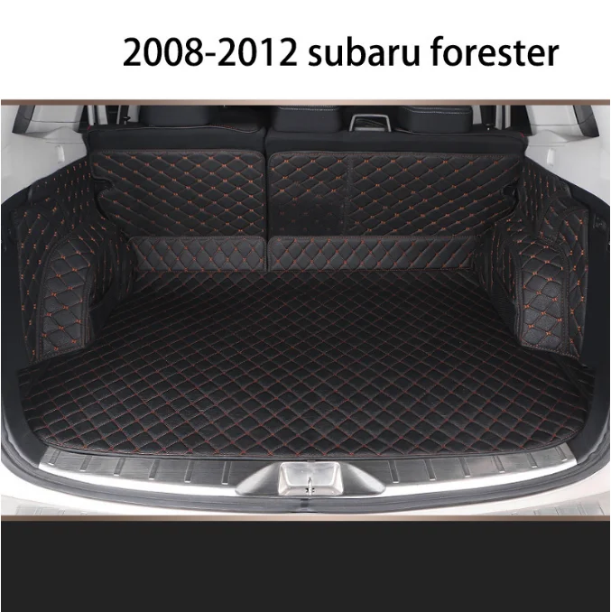 

3D 2017 Leather Car Trunk Mat Cargo Liner for Subaru Forester 2008 2009 2010 2011 2012 SH Rug Carpet Interior Accessories