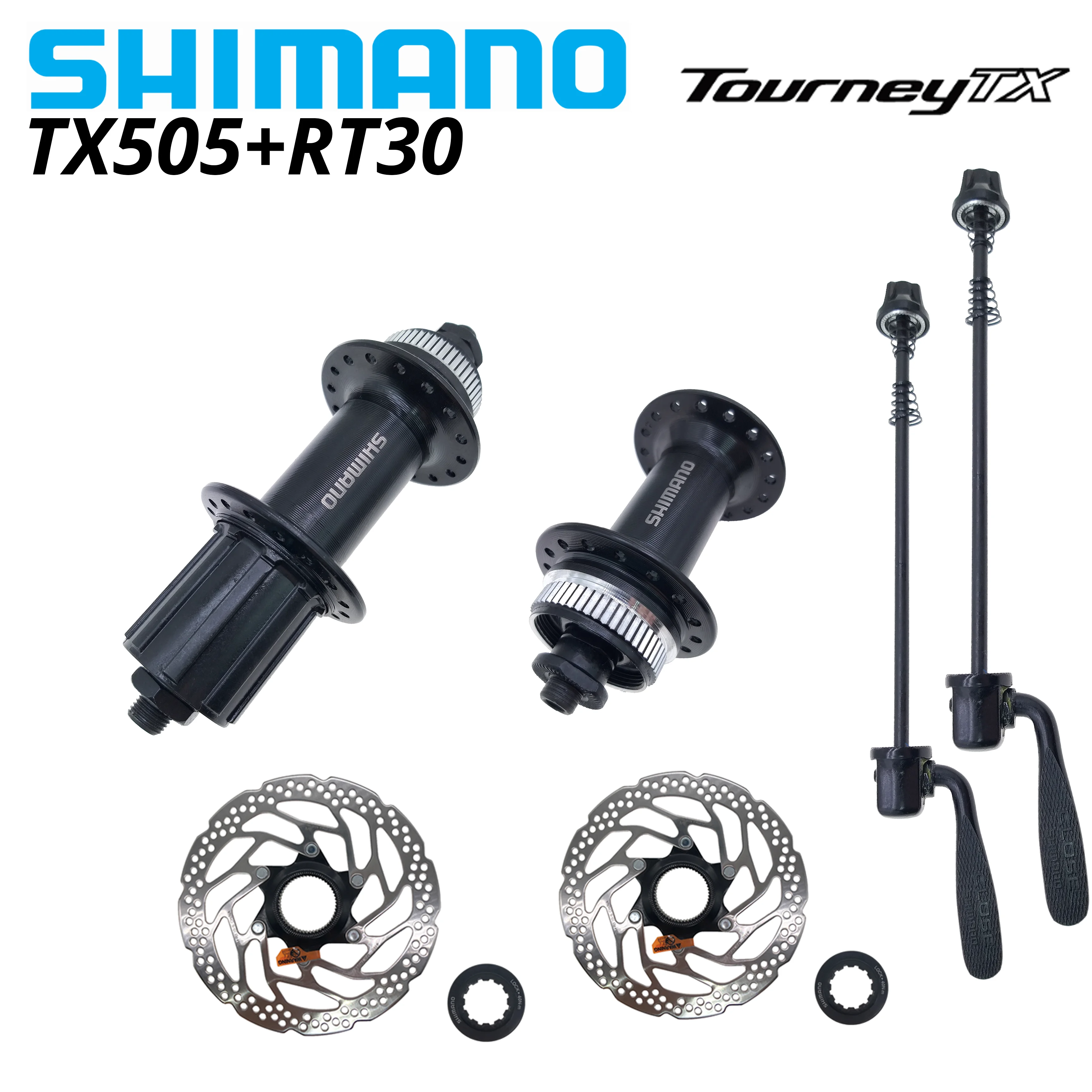 Shimano TOURNEY TX505 RT30 160 мм передний задний свободный втулка и ротор 8 9 10 скоростей MTB