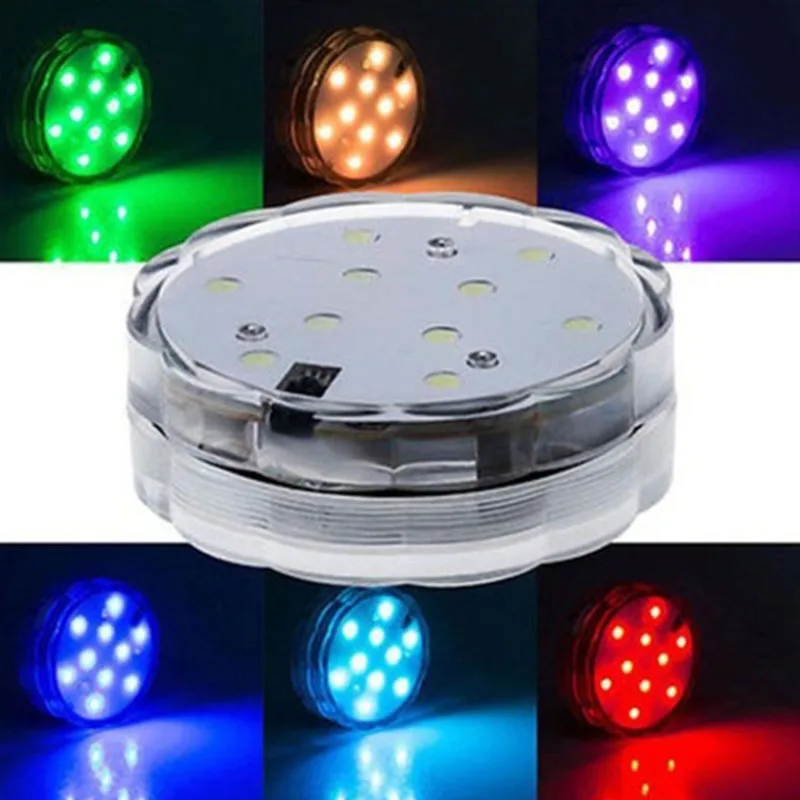 Светодиодные водонепроницаемые лампы для подводного плавания яркие подводные