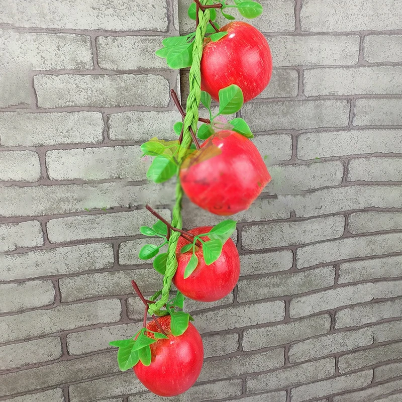 Похожая на настоящую муляжи фруктов фрукты виноград лимон Рынок вечерние