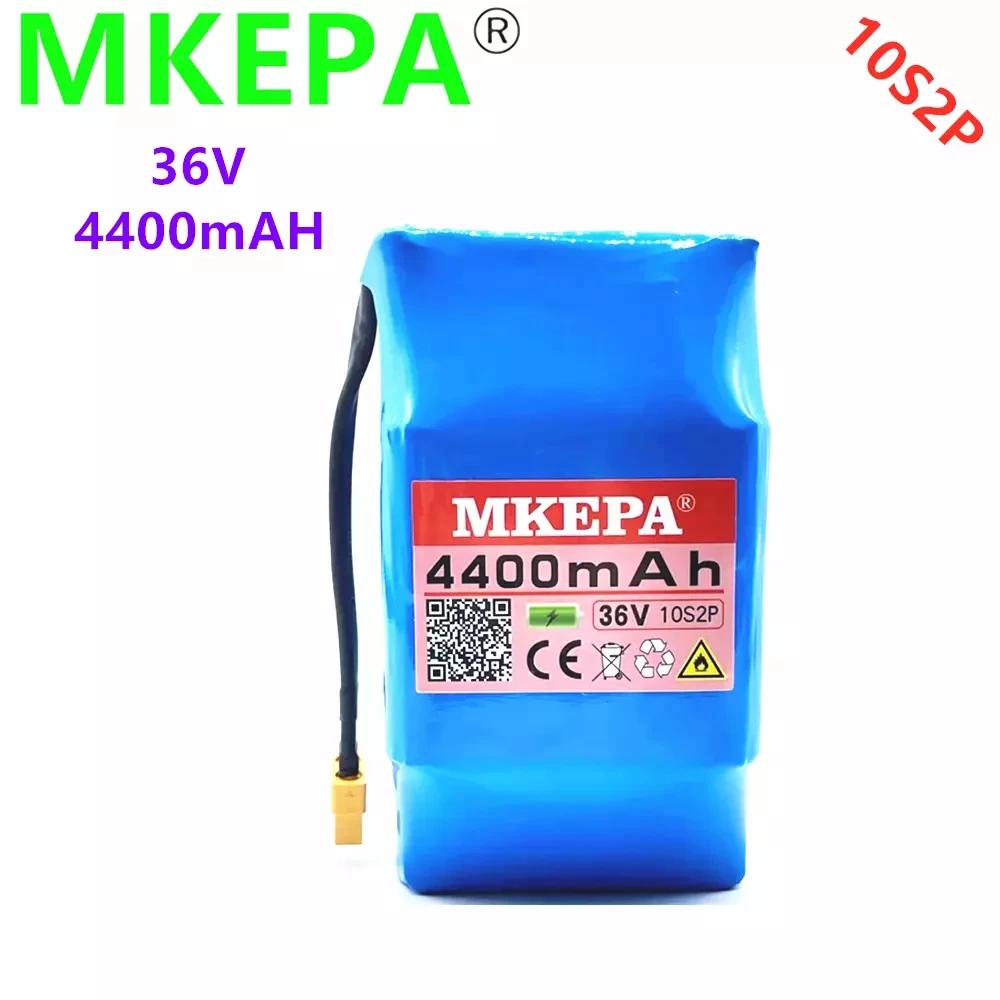 2021 100% новый 10s2P е байка 36В Батарея 4400 мА/ч 4.4Ah с одноконтурным Напряжение Ховерборд