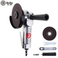 toro 6040 4 inch high speed pneumatic air grinder angle grinder with disc polished piece for machine polished cutting tools