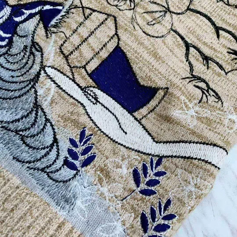 VERDEJULIAY Весенний уличный свитер для женщин, роскошная вышивка со звездами, Европейский подиумный дизайн, Смешанная вязка