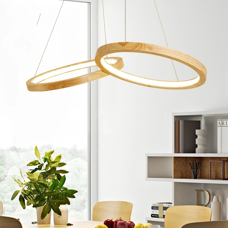 Винтажный деревянный абажур светодиодные подвесные светильники в стиле ретро