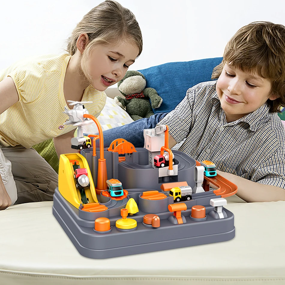 Новая Модель гоночного автомобиля обучающие игрушки для гонок детский трек