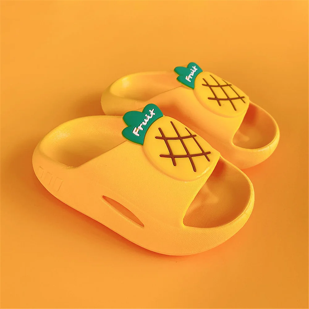 

Домашние Нескользящие босоножки на мягкой подошве для маленьких девочек, детская обувь, Тапочки для дома, летние детские босоножки для дево...