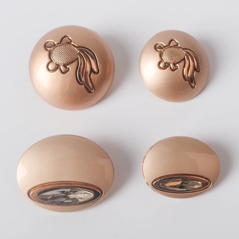 1 шт. высококачественные металлические пуговицы модная декоративная рубашка с