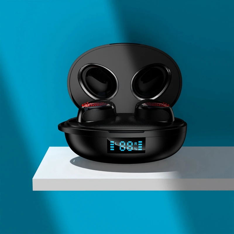 K1 TWS Bluetooth гарнитура Smart Press Control с цифровым дисплеем HD стерео Спортивная |