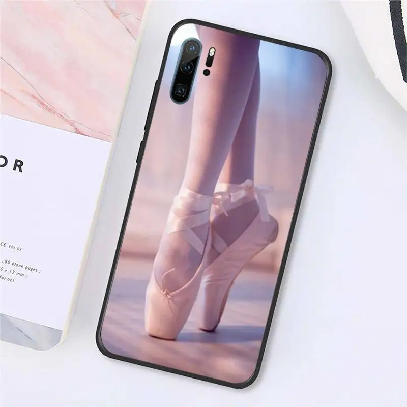 

Ballerina Dance Ballet Girl Shoes Phone Cases For Huawei honor Mate P 10 20 30 40 Pro 10i 9 10 20 8x Lite Y91C V17 6.38 6.44